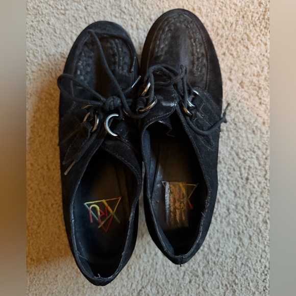 YRU Kloud Kreep platform shoes with clear sole. See measurements for size - Picture 2 of 5